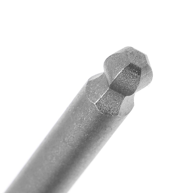 5 Pcs 1/4" Hex Shank 100mm Magnetic Ball End Hexagon Screwdriver Bits Drill Set