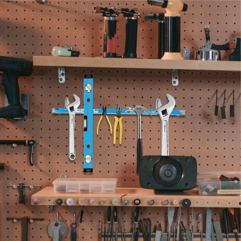 Organizador de herramientas magnético, soporte magnético para herramientas de montaje en pared, tablero de banco de trabajo montado, organizadores de imanes eléctricos, accesorios de taller