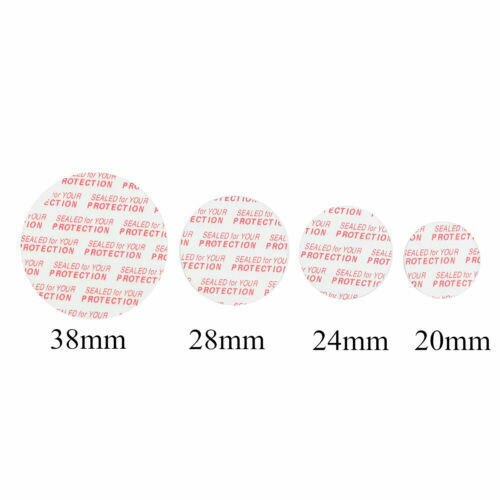 500 pièces auto-adhésif mousse presse joint capuchon doublures stockage Pot bouteille Pot mousse sécurité inviolable alimentaire joint joints Pad