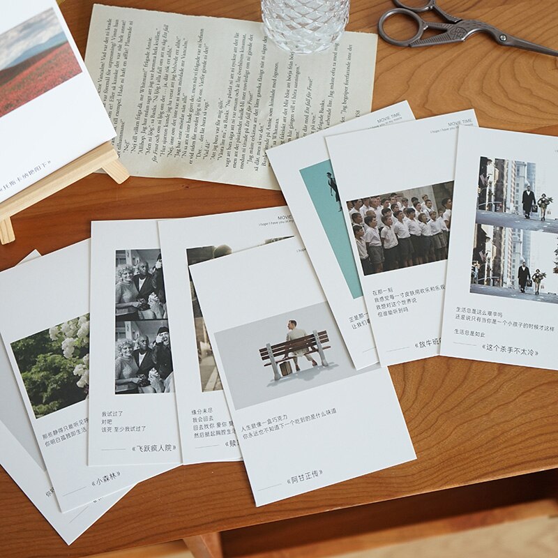 30pcs Postcard Photo Collage Set Wall Collage Kit Exqusite Aesthetic Posters Bedroom Decor