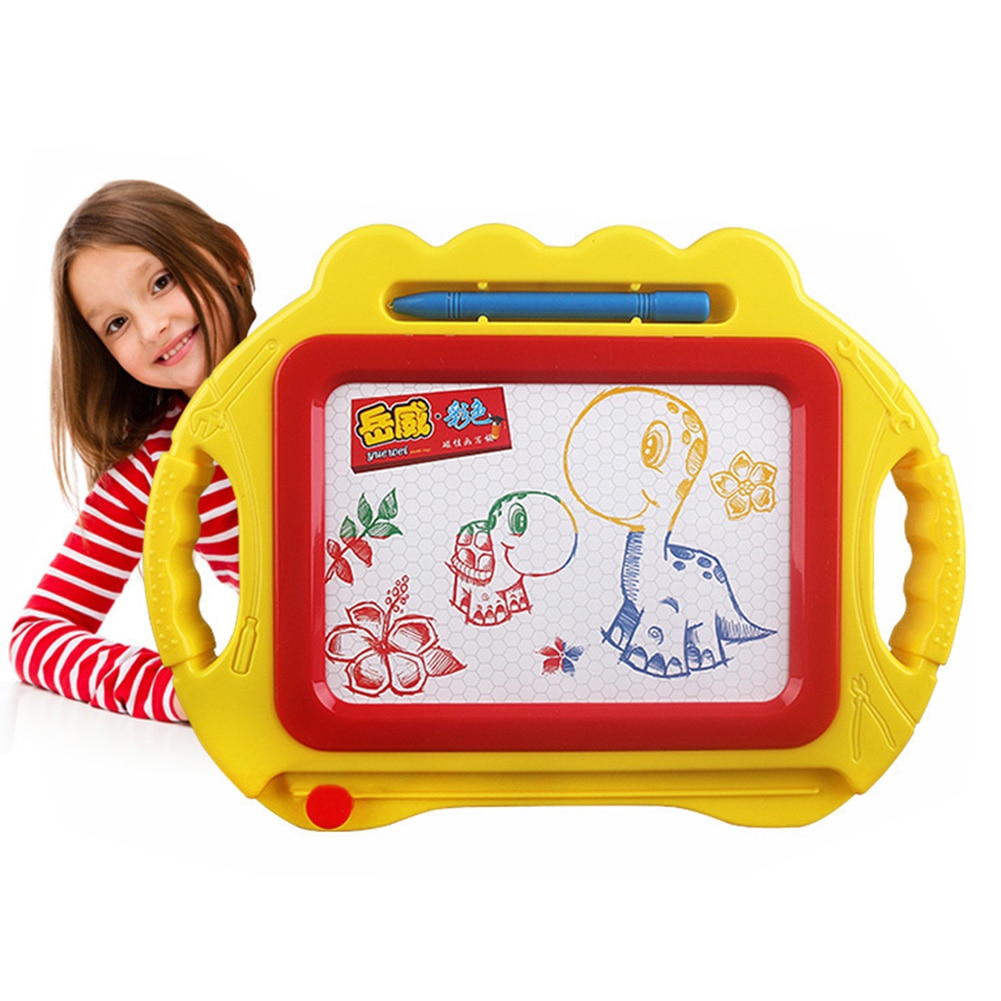 Leren Magnetische Kids Doodle Board Verbeelding Gladde Randen Pen Schilderen Educatief Speelgoed Niet Giftig Coloring Schrijven Mat Tekening