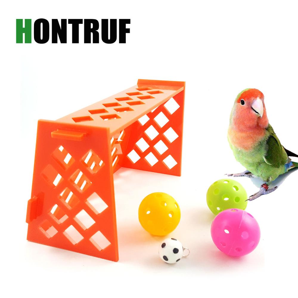 Papegaai Puzzel Training Intellectuele Ontwikkeling Speelgoed Mini Voetbalveld Papegaai Desktop Speelgoed Huisdier Vogel Speelgoed Dierbenodigdheden
