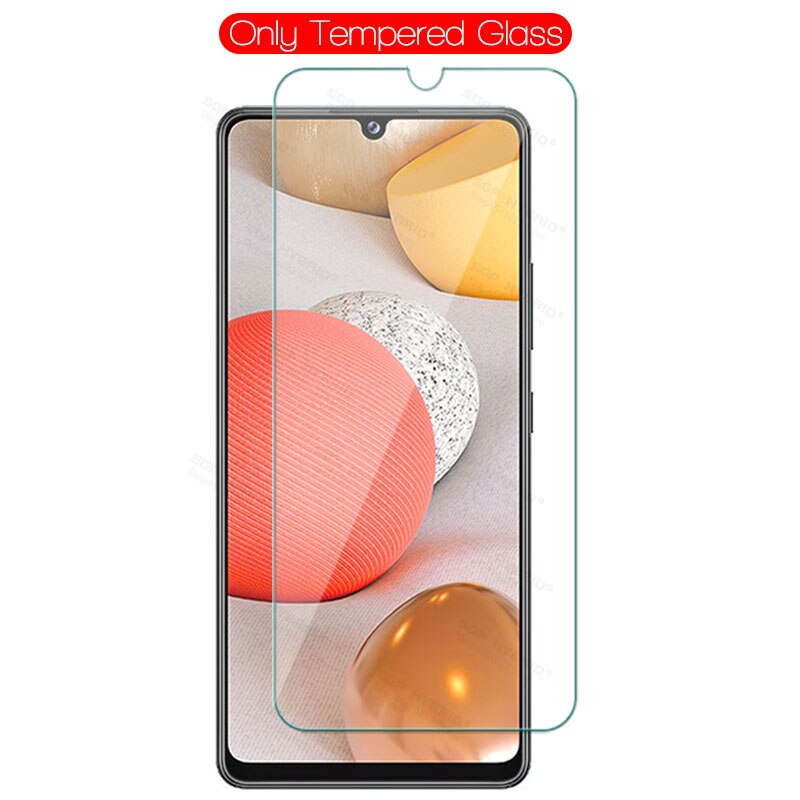 Protector de pantalla 3 en 1 para Samsung Galaxy A42, 5g, A41, A40, película de lente de cámara, cristal de seguridad, para Samsun, Samsug, A42, A, 42: For Samsung A41 / Only Front Glass