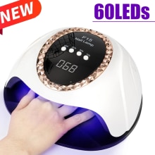 Nail Lamp Gel Nail Polish Dryer For Nails Gellak UV Lamp Quick Drying Smart LCD Display Art Tool Manicure Machine