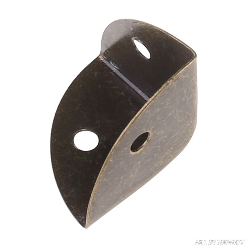 Metal Corner Protector Antique Bronze Suitcase Cabinets Edge Safety Guard for Box Shelf Bracket N27 20