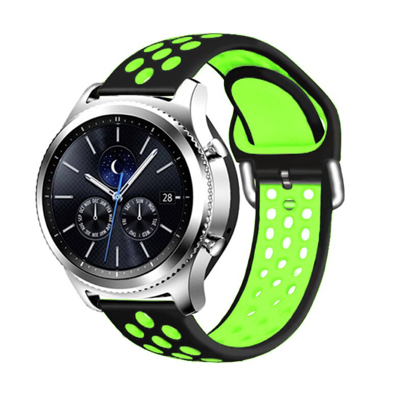 20/22mm pehmeää silikonista urheiluranneke xiaomi amazfit bip gts gtr -ranneke huami amazfit pace stratos gtr 42 47mm -ranneke: E / 20mm