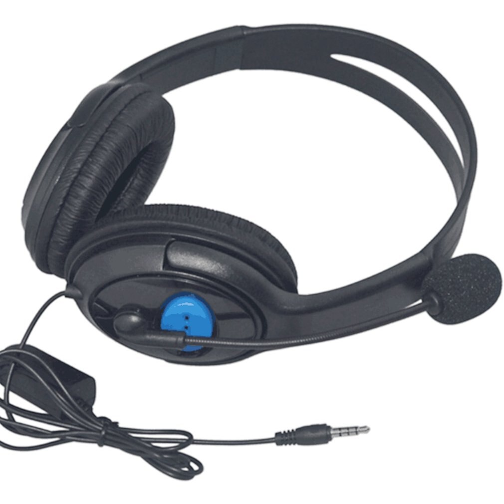 Kabelgebundenes gaming-headset mit mikrofon, geräuschisolierung, 40mm- treiber-bass-stereo für sony  ps3 ps4 laptops und pcs.