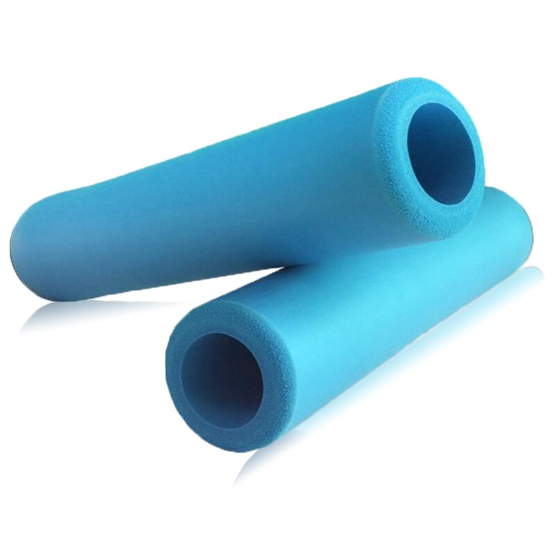 Kalosse Mountain Bike Grips Shock Absorption Bicycle Grips Bike Bar Silicone Grip: sky blue