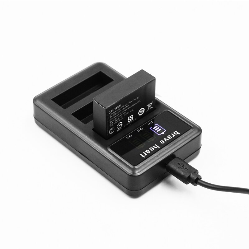 4Pcs 1600mAh Gopro Hero 4 Batterie Ersatz + LED 3-Slots USB Ladegerät für GoPro HERO4 GoPro AHDBT-401 Action Kamera Bateria