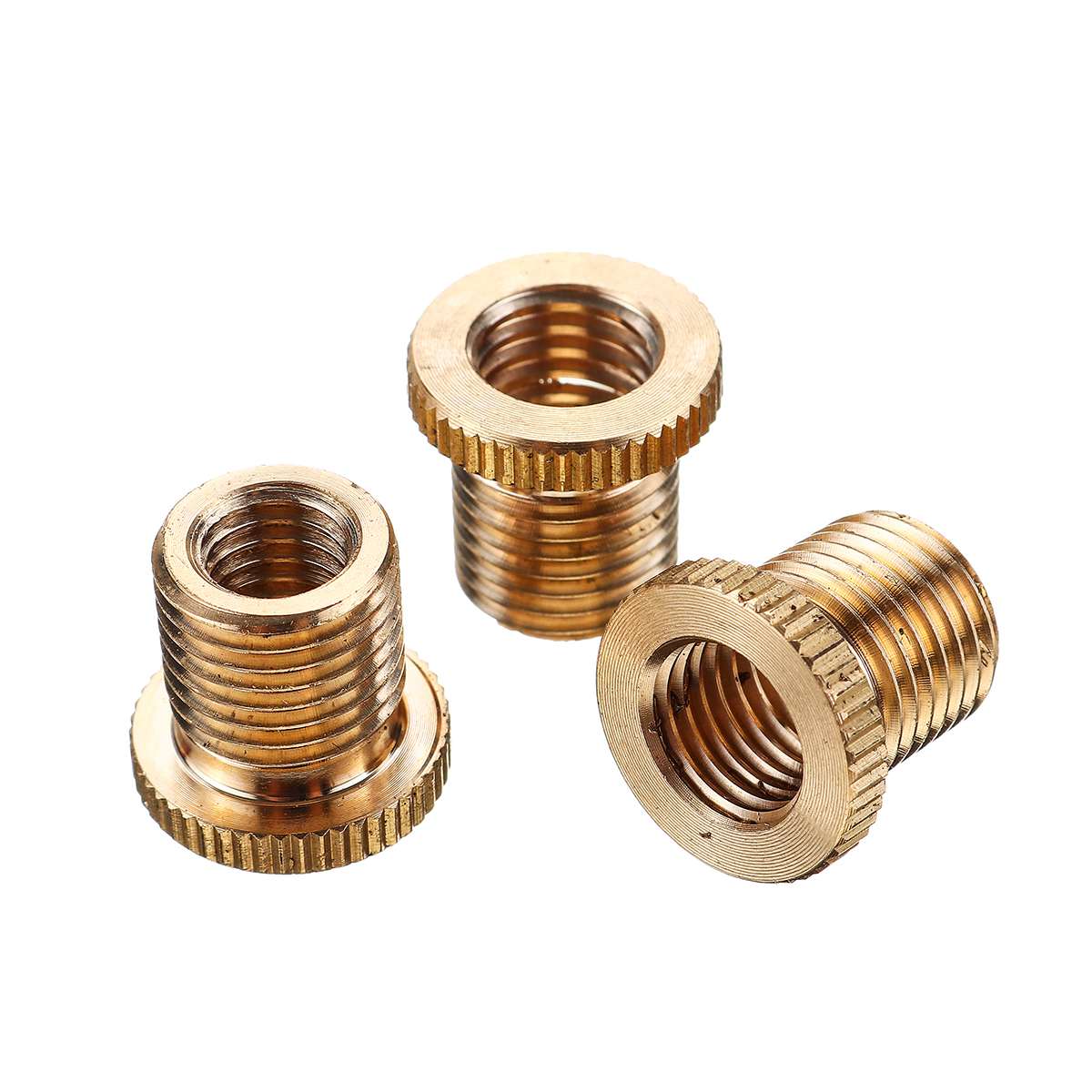 Gearshift Knop Gevind Adapter Sæt - 3 Dele M10x1.25/1.5 & M8x1.25 - Aluminium Legering