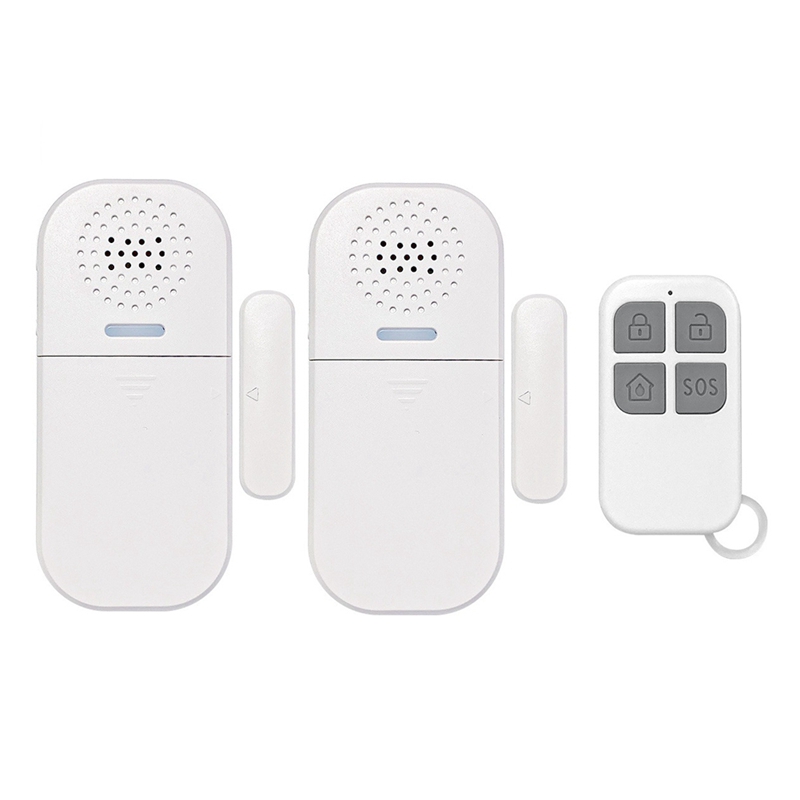 Magnetische Tür Und Fenster Alarm Sensor kabellos Alarm 130DB Hause Einbrecher Alarm Gerät: Gelb