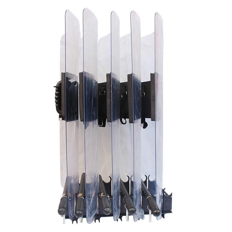 Bouclier Anti-émeute Rond Métal 3 Mm - Polycarbonate Sécurité - H0610 - Neuf