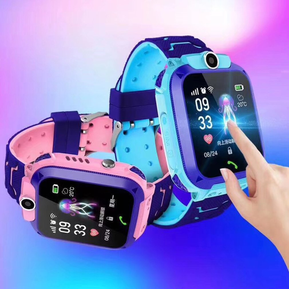 Waterdichte Q12 Smart Horloge Multifunctionele Kinderen Digitale Horloge Baby Horloge Telefoon Voor Ios Voor Android Kids Toy