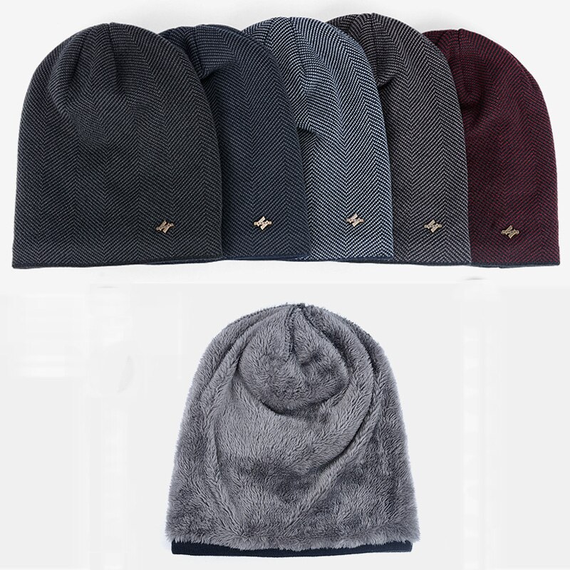 Xlamulu skullies huer varme strikhuer kvinder vinterhuer til mænd hat hankasketter balaclava gorro hue hunhue