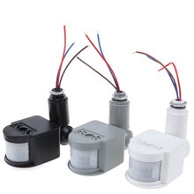Outdoor Led Beveiliging Pir Infrarood Motion Sensor Detector Schakelaar Wandlamp 180 Graden 85-265V 200W