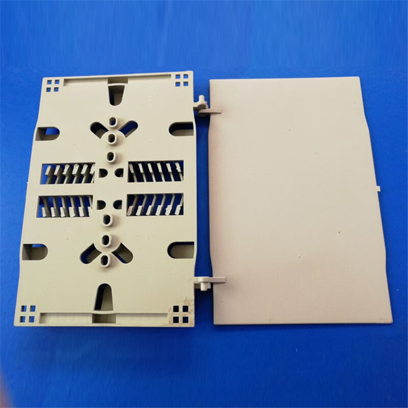 20pcs 12 cores fiber splice tray for ftth cable ftth optical plastic cassette splice tray factory sales ELINK