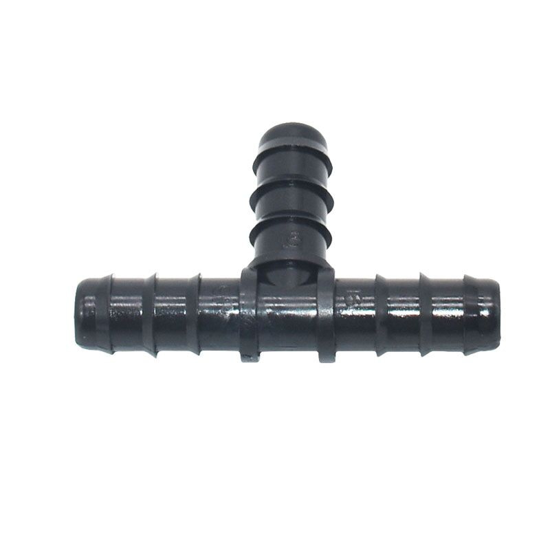 Hageslange 16mm tee mothake kobling 3 ringetone hage vanningskobling 1/2 slange vann splitter drivhus drypp vanning 5 stk