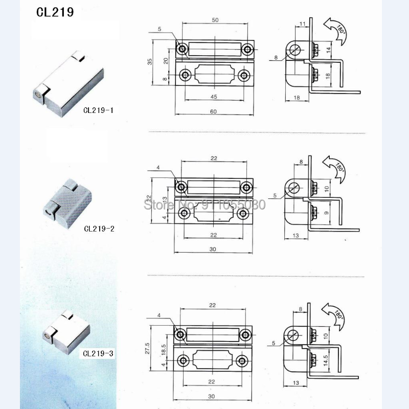 XJJ-CL219 Elektrische Meter Controle Box Verdeelkast Deur Scharnier Schakelaar Kast Scharnier Apparatuur Controle Industriële Kast Scharnier