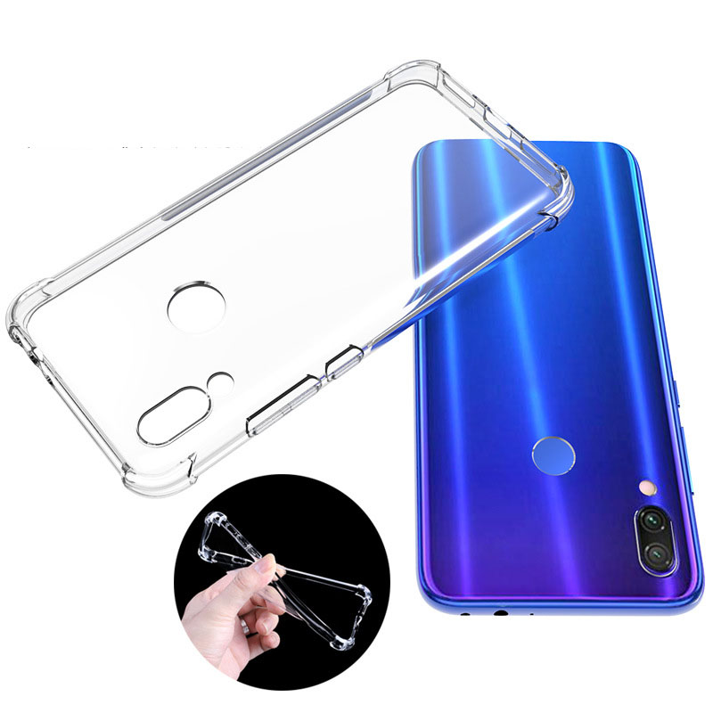 Funda de teléfono antigolpes para Xiaomi Redmi Note 5 6 7 8 9 9s 10 Pro 4A 5A 6A 7A 8A 9A 9C NFC 8T 9T 5 Plus funda transparente