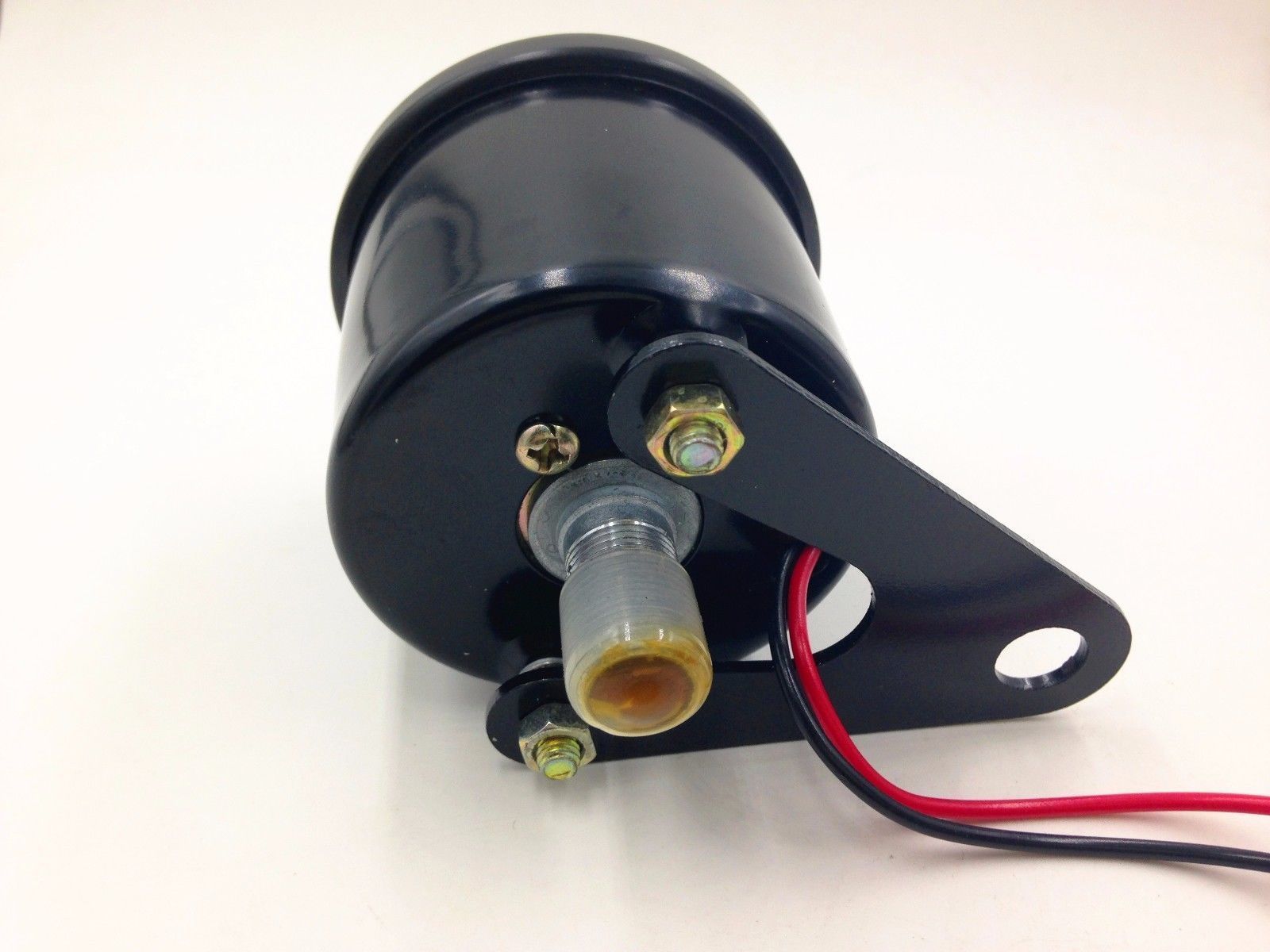 Black LED Motorcycle Odometer KMH Speedometer Gauge Cafe Racer Old School VT VTX