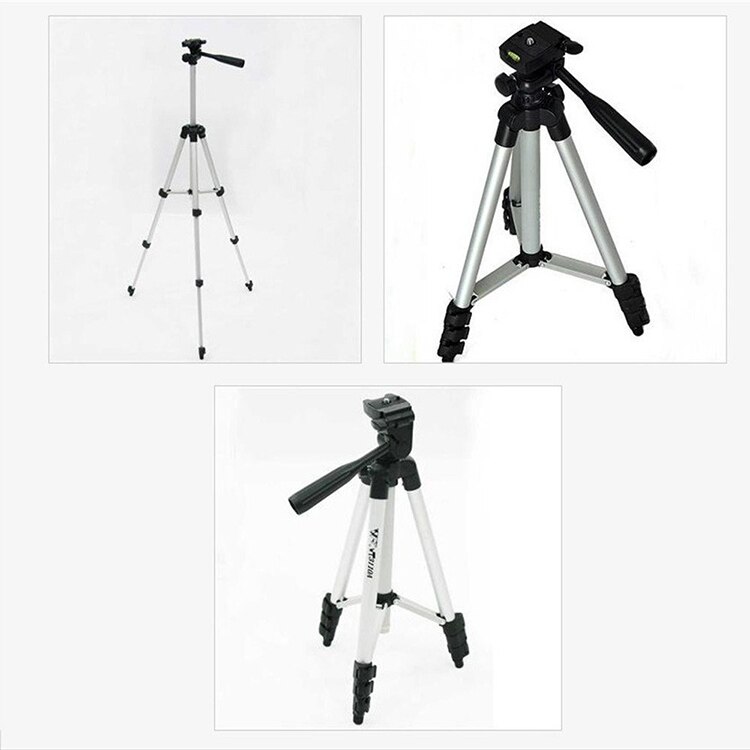 Aluminum Tripod 3-Way Universal Digital Camera Tripod WT-3110A