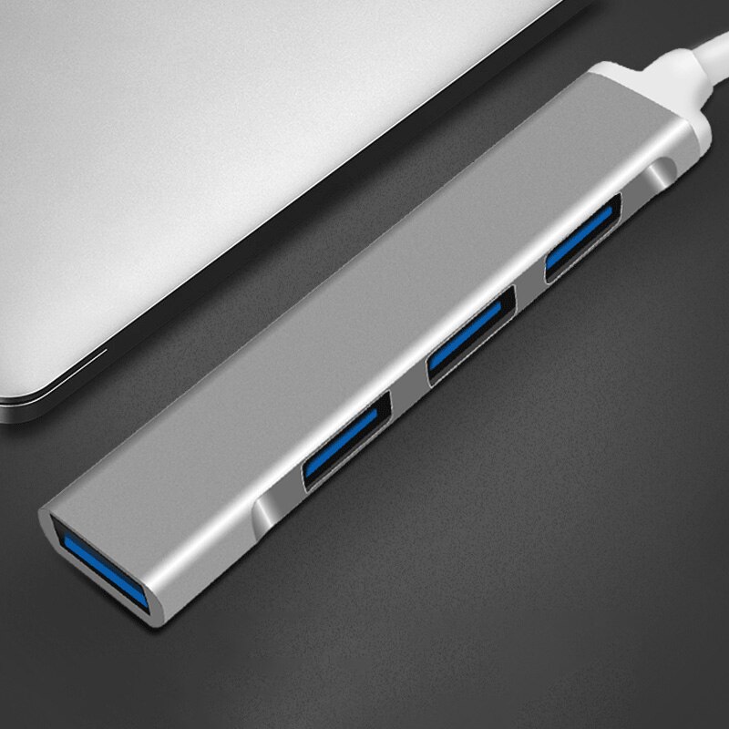 Usb c hub usb 3.0 hub type c usb splitter usb -c 3.1 multi port dock adapter til mac book pro air imac pc computer tilbehør