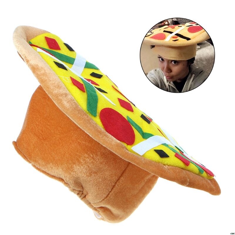 Neue Neuheit Lustige Pizza Hütte Verrückte Hütte Party Kostümich Witz Foto Requisiten freundlicher Spielzeug
