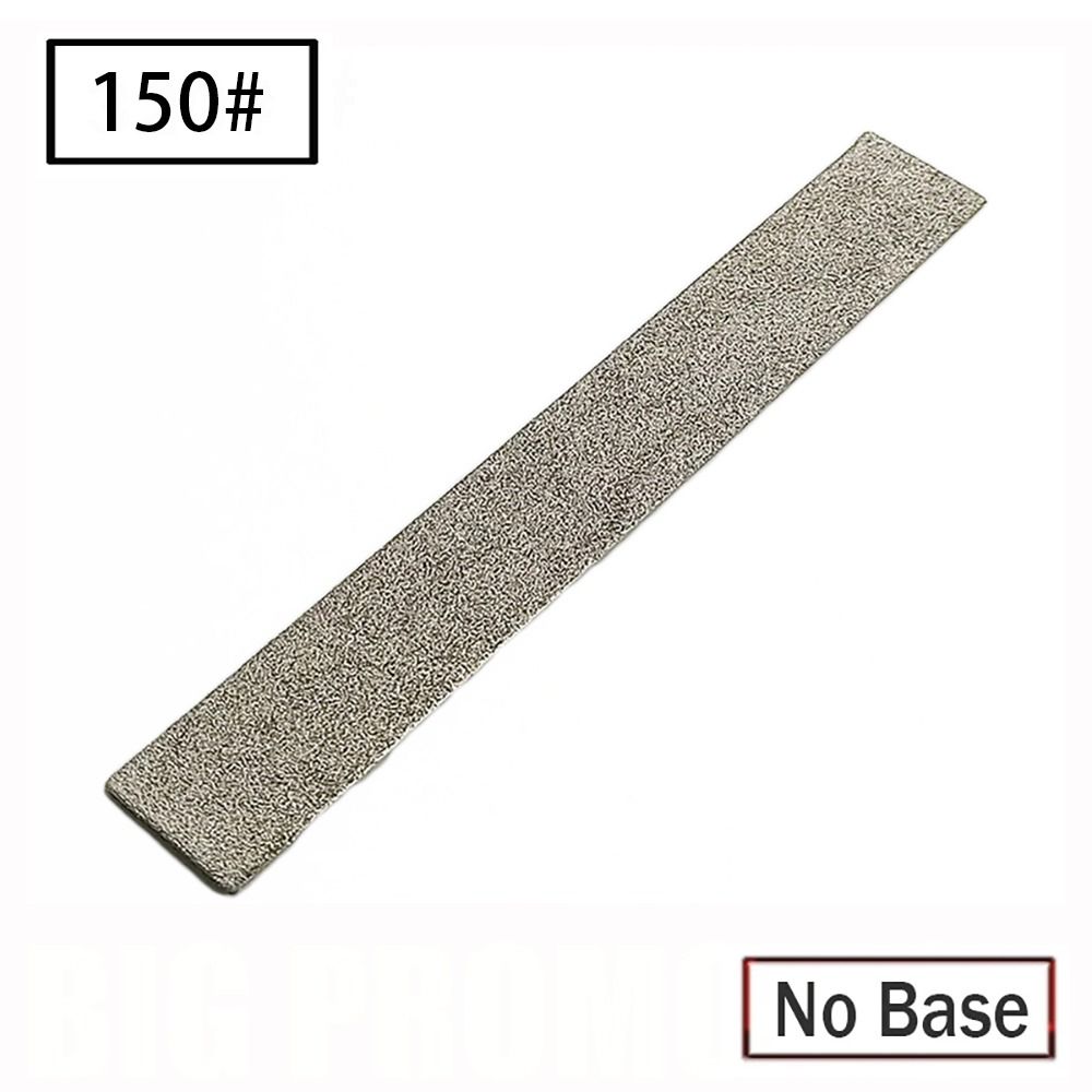 Disco de pulido de esmeril galvanizado Rectangular, tira de pulido de diamante, herramientas de afilado abrasivo, 80-3000Grit, 150x20mm, 1 unidad: Naranja