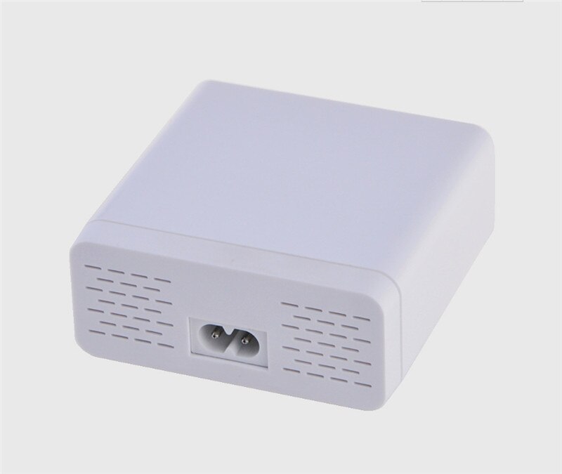 USB Lader Draagbare Multi Usb-poort Snellader 6 Poort USB Socket Snelle Lader met Lcd-scherm voor Smart Mobiele telefoon