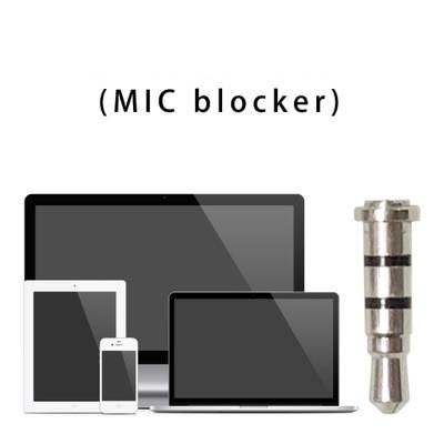 Nuovo blocco Audio MIC-blocca l'hackeramento Audio su computer, tablet e smartphone, portachiavi facile da trasportare