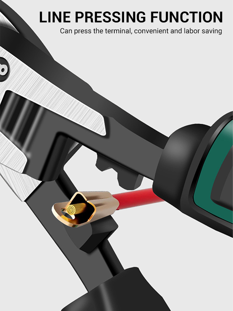 Electrician Cable Cutter, Manual Wire Cutting Pliers, Wire Breaking Pliers, Wire Pressing Pliers, Industrial Grade Cable Cutter