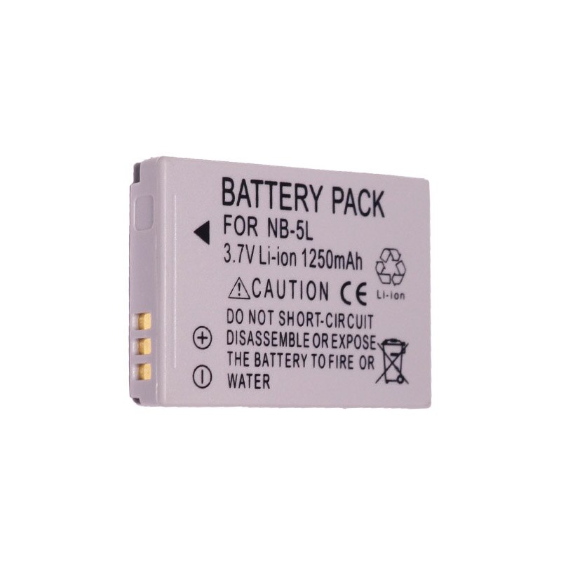 Camera Battery Pack NB-5L NB 5L NB5L Bateria For Canon SX200is SX220HS SX230HS CB-2LXE PowerShot S100 S110 SD950 SD970