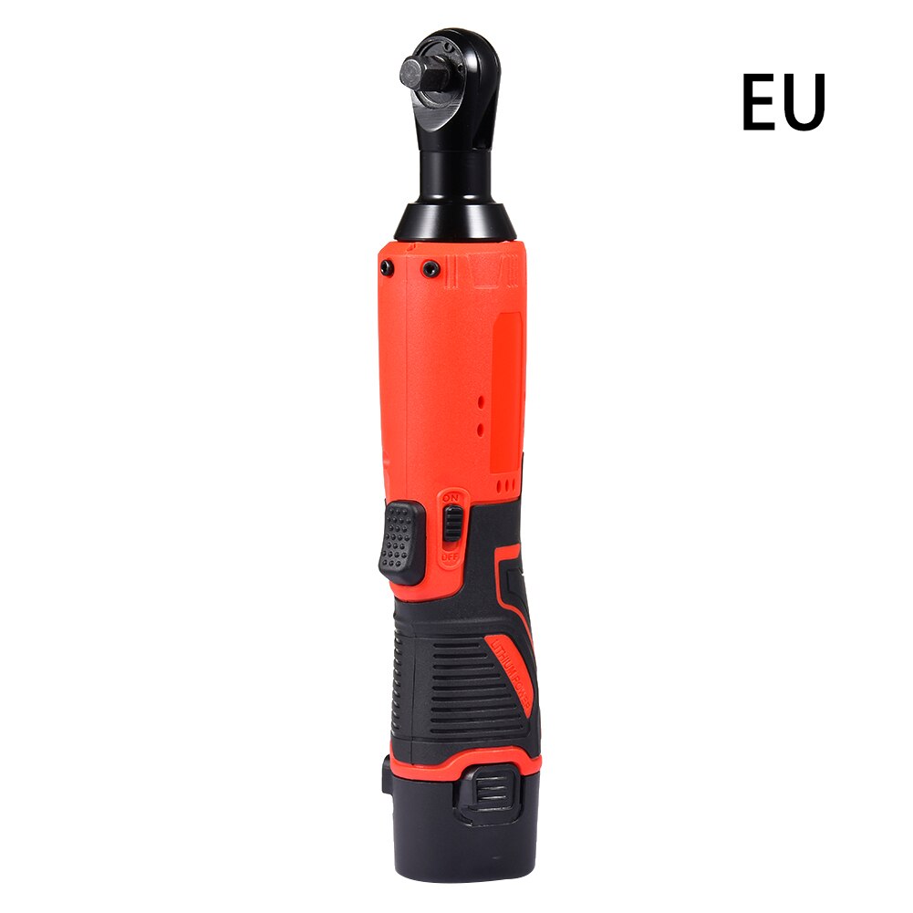 Portable Electric Ratchet Wrench Kit With 12V Rechargeable Battery Tools Kit: EU