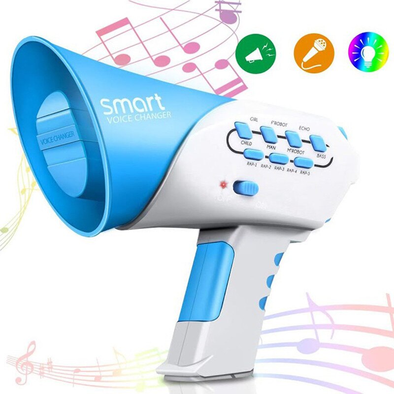 Kinderen Voice Changer Volwassenen Kids Smart Versterker 7 Verschillende Grappige Voice Kinderen Party Speelgoed Klinkende Speelgoed Kids