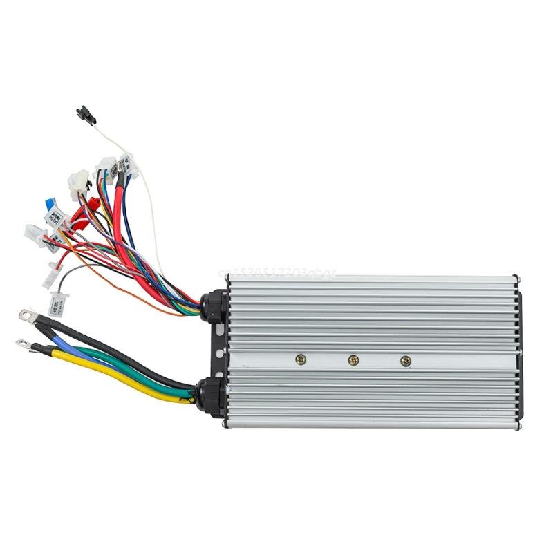 Borstelloze Controller 48V-84V 3000W 80A – Voor E-scooter En E-bike, 24MOS, Automatische Fase 2 miniatura