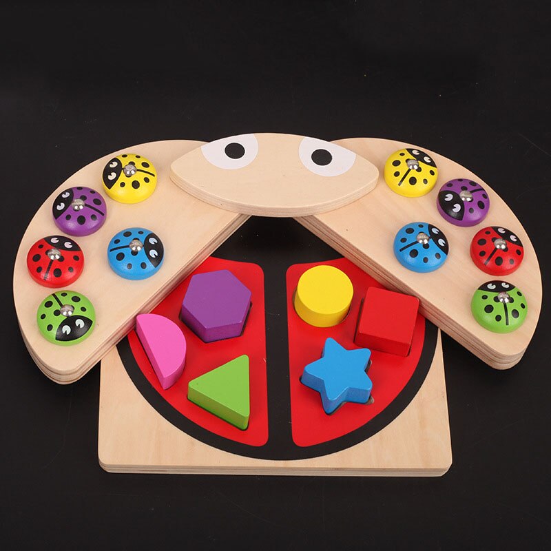Baby Educational Toys Fish Wooden Magnetic Fishing Toy Set Fish Game Educational Fishing Toy Child Birthday/Christmas