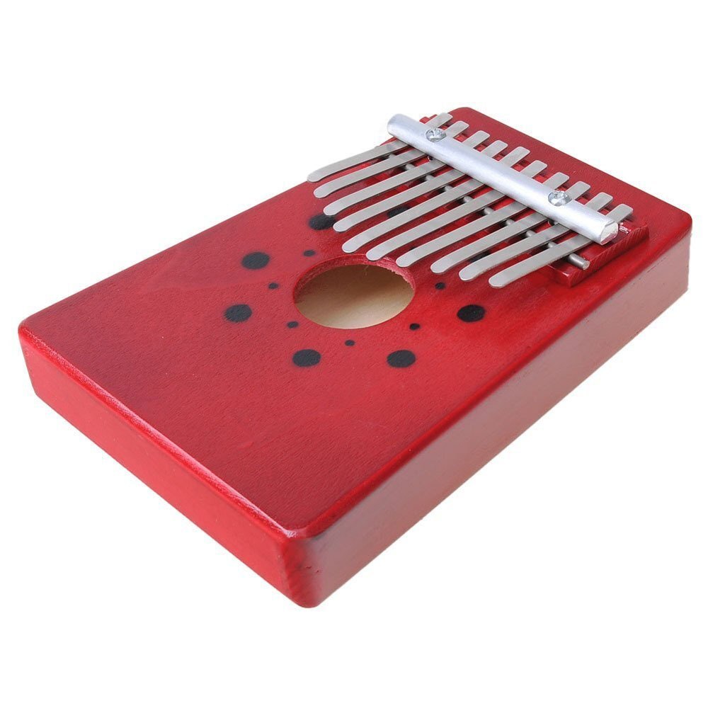10 Key Finger Mbira Kalimba Thumb Pocket Piano Kids Wood African Karimba Mini Hand Marimba Percussion Musical Instrument