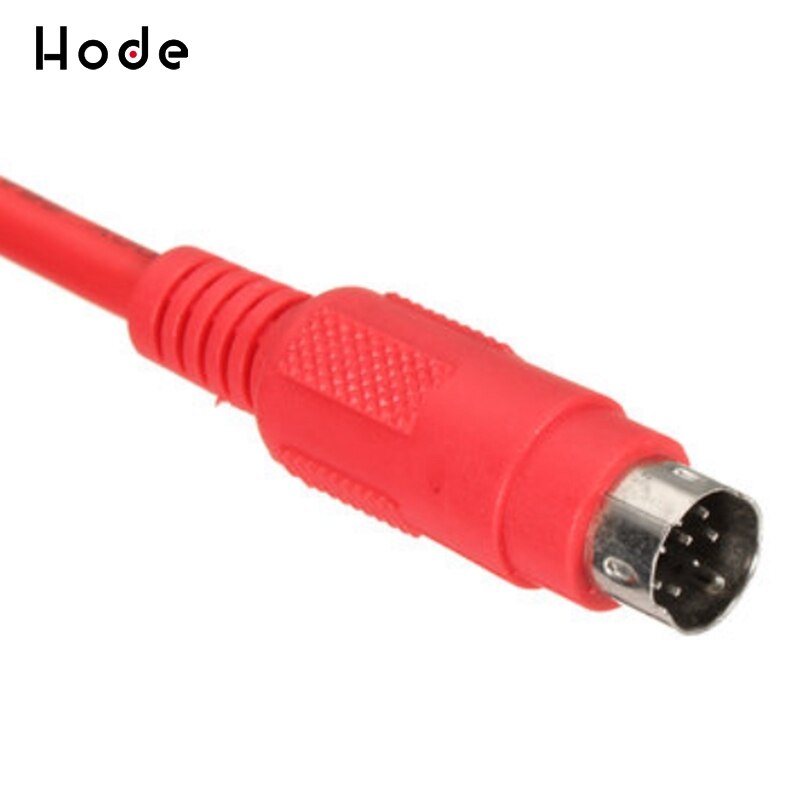 SC-09 programming cable for FX and A series PLC Red Good