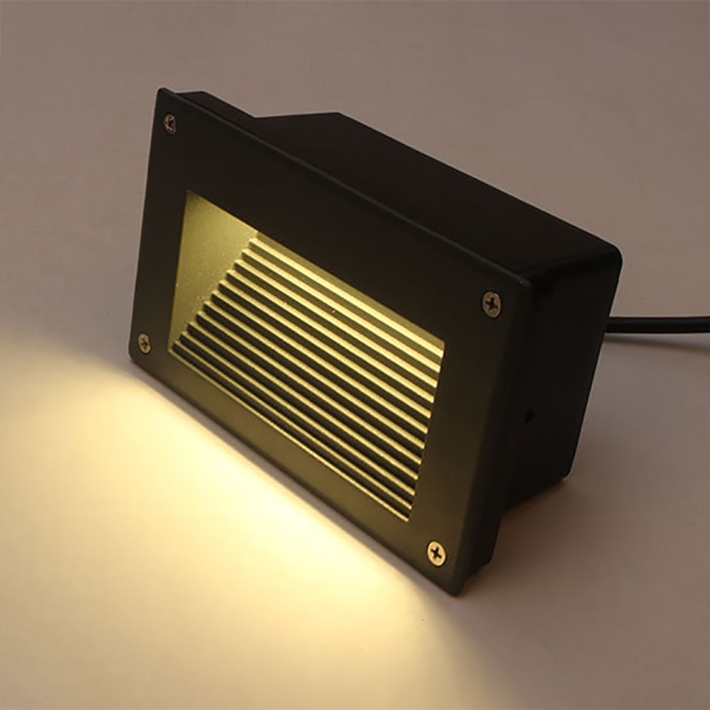 Footlight Step Light Luminous Aluminum Staircase Corner Deck 3W 5W Pathway LED Recessed Floor Outdoor Waterproof Garden Wall