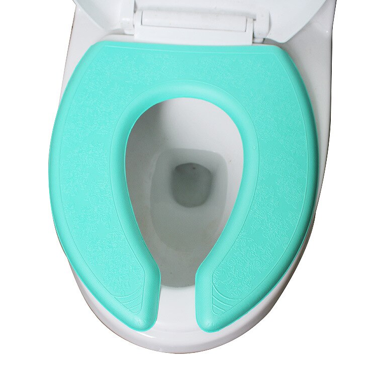 EVA Bathroom Toilet Seat Closetool Washable Soft Winter Mat Pad Toilet seat Bidet Covers