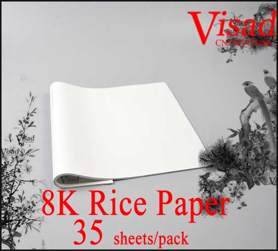 Chinese rice paper Painting Calligraphy 8K xuan paper art paper supplies Pen refill