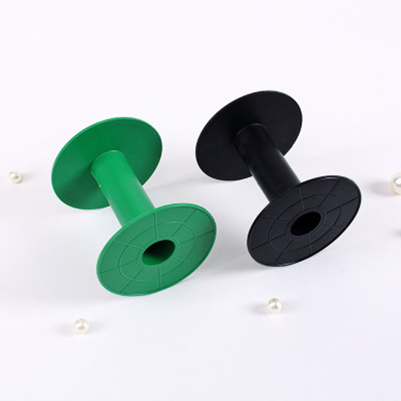 2Stck 10,3 cm Leere Kunststoff Spule Spulen Für Gewinde Draht Band spitze trimmen gurtband Hand Schnur Band Schmuck Zubehör