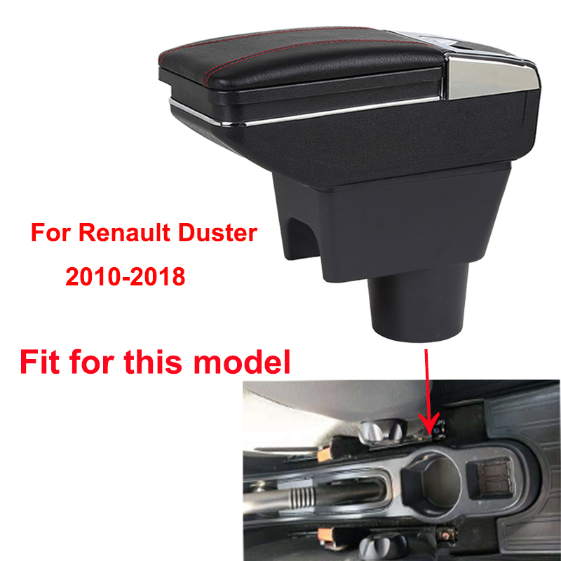 Auto Armsteun Doos Centrale Winkel Inhoud Doos Bekerhouder Voor Renault Duster Asbak Interieur Auto-Styling auto Accessoires
