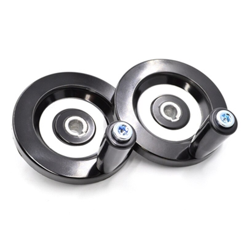 Back corrugated hand wheel Machine tool hand wheel handle Bakelite hand wheel 100/125/160 round wheel Hand wheel