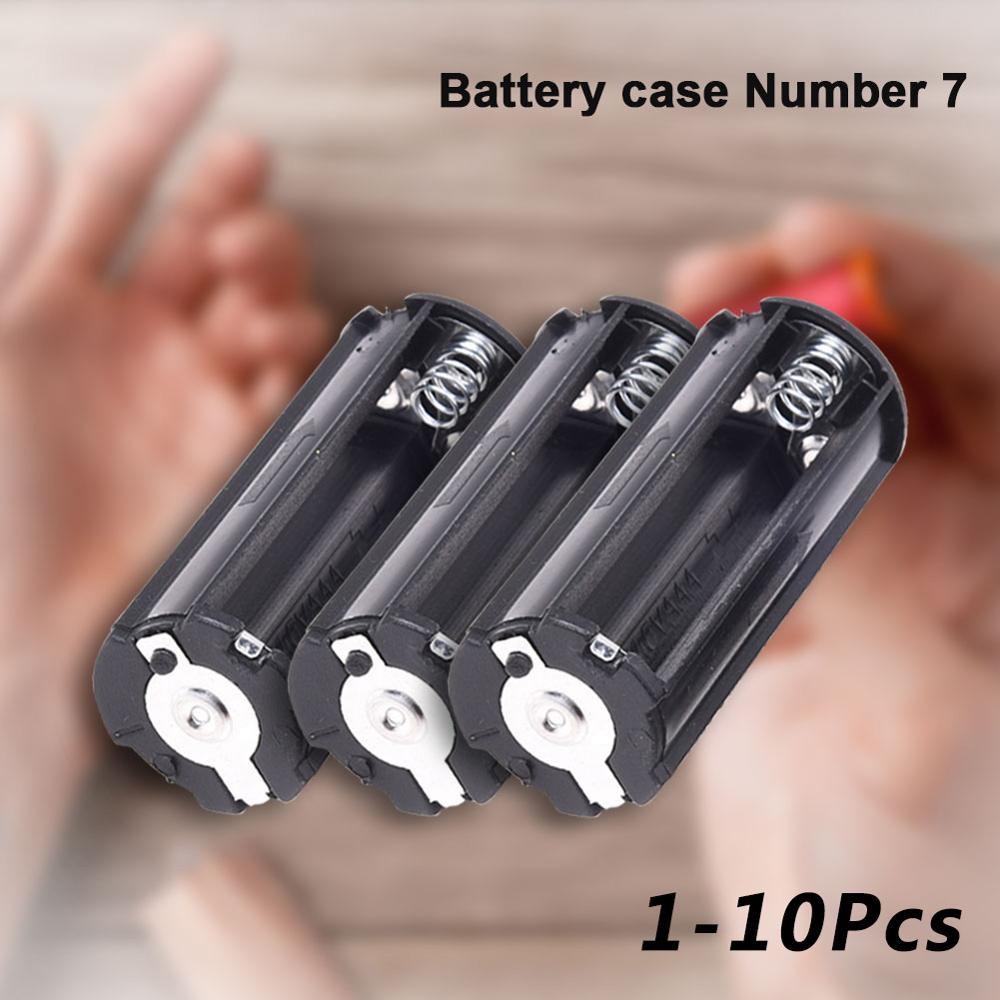 5Pcs 3x Aaa Batterij Houder Geval Voor 3X1.5V Aaa Batterijen Zaklamp Fakkel Nummer 7 Batterij Opslag pack