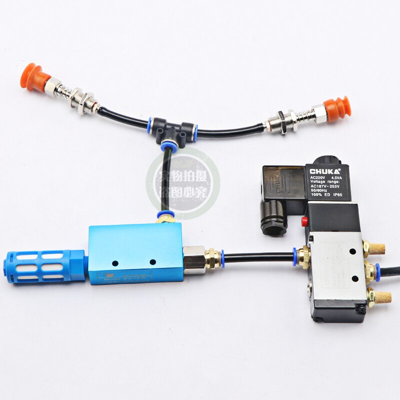 Vacuum generator ev1015202530r pneumatic large flow and large suction negative pressure generator