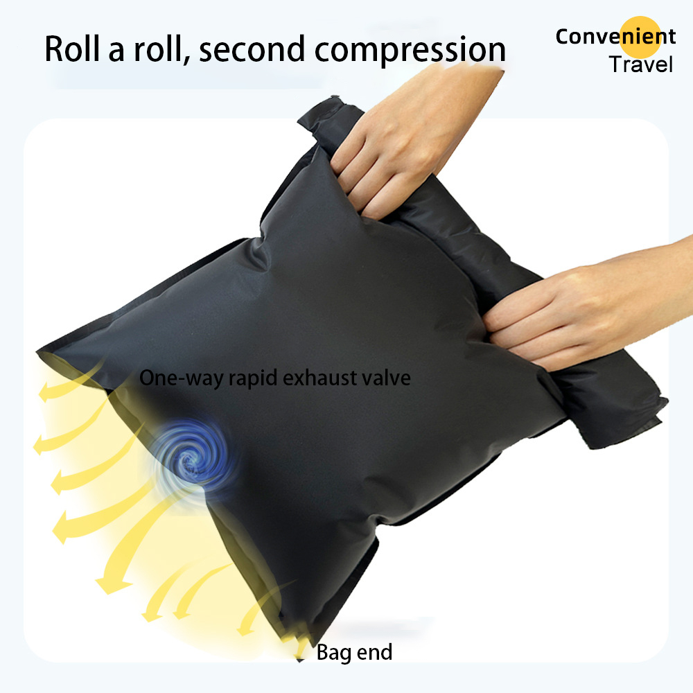 Bolsa enrollable de mano de tela Oxford de 40x50cm, equipaje doméstico, rollo de mano especial, bolsa de compresión portátil, bolsa de almacenamiento al vacío de viaje