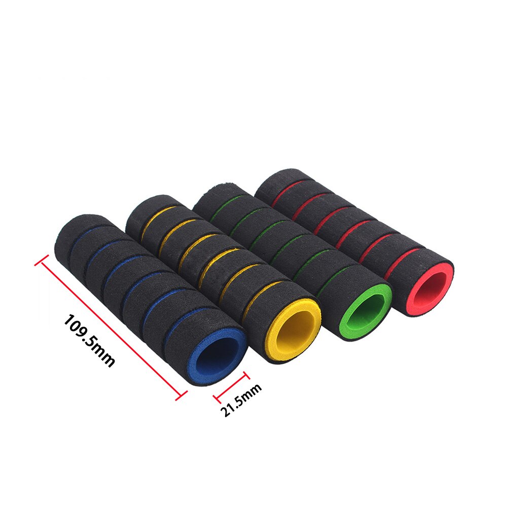 2pc/1 paar racefiets motorfiets stuur schuimrubber grip hoes antislip zacht stuur fiets stuur