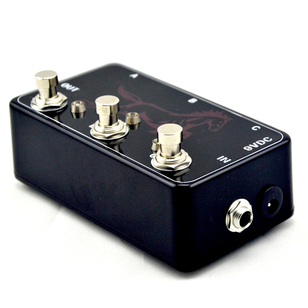 Hand Made Triple Effects Loop Pedal- 3 Looper Switcher Guitar Pedal HB-1