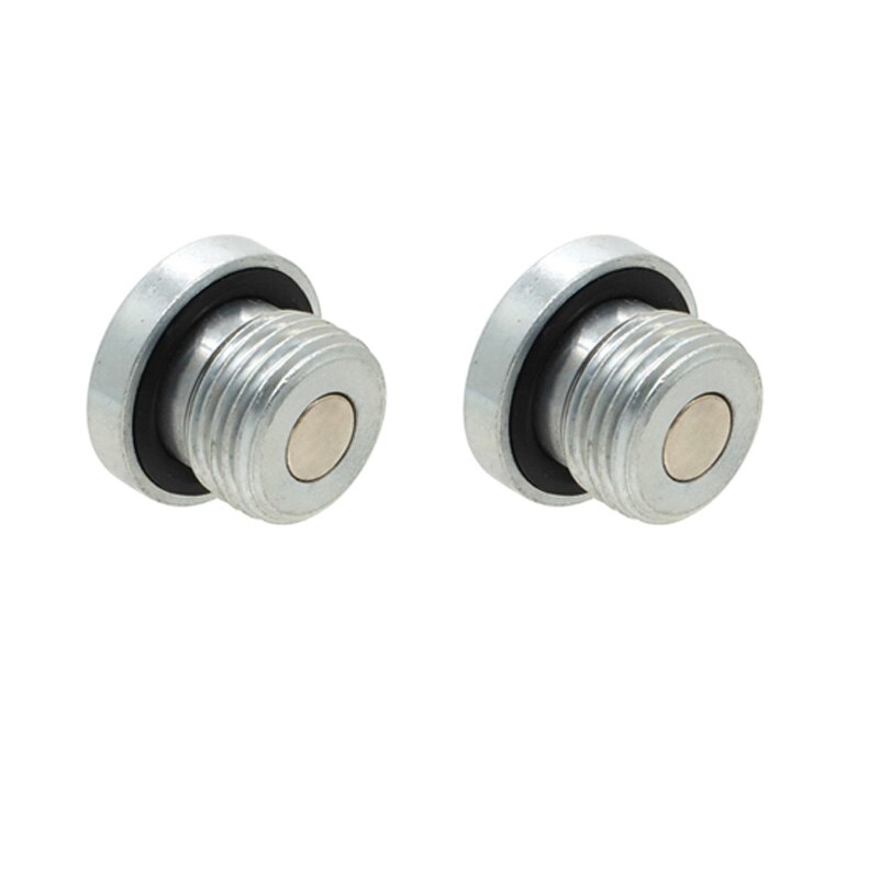 Bouchon de vidange de boîte de vitesses avant magnétique M18X1.5 2203738, pour Polaris ACE Sportsman RZR Ranger général Brutus Scrambler –: 2 Piece
